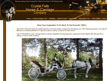 Tablet Screenshot of horseandcarriage.org